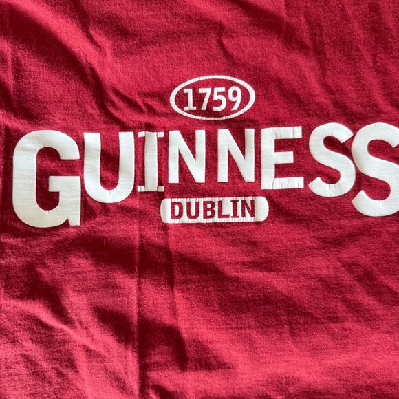 Official Guinness Merch - Long Sleeve T Shirt - Picture 3 of 5